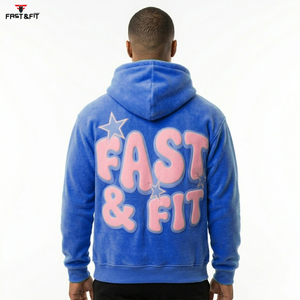 Sweat-shirts pour hommes à la mode, design personnalisé, haute qualité, impression en relief, prix bas, vente chaude - Product Image 4