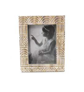 Marco, marco de fotos ecológico, marco de fotos de MDF, marco de madera maciza, marco decorativo de sobremesa, marco para decoración del hogar - Product Image 4