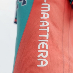 Camiseta de Fútbol Americano Personalizada en Color Verde Azulado, Coral y Azul Marino, Uniforme de Fútbol Americano para Hombre, Ropa Deportiva de Equipo Sublimada, Nombre y Número Personalizados - Product Image 6
