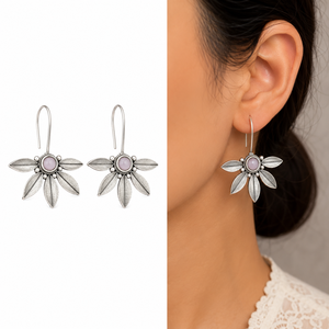 Fast Delivery Brass Antique <b>Silver</b>-Plated Animal Shape Zircon <b>Stud</b> <b>Earrings</b> Unisex Daily/Party Wear Bulk Direct Factory - Product Image 1
