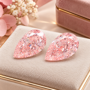 Diamante Rosa CVD de Laboratorio, Corte Pera, Fantasía, 10.32 Quilates, VS1 Certificado, Gema Suelta, Joyería Premium - Product Image 2