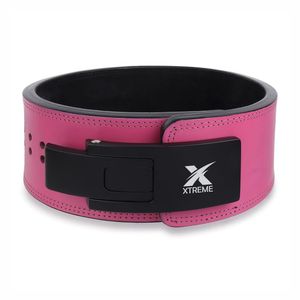 Cinturón de Levantamiento de Pesas de Cuero Personalizado con Logotipo, Cinturón de Entrenamiento de Cuero Resistente, Hebilla de Palanca para Levantamiento de Pesas, Envío Directo - Product Image 5