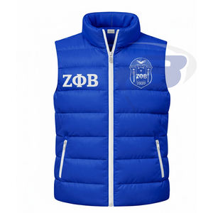 Zeta phi Beta zpb sorority เสื้อกั๊กบุนวมคุณภาพสูงเสื้อกั๊กกันความร้อนสำหรับผู้หญิง - Product Image 1