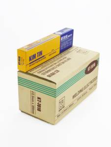 Électrode de soudage en acier à faible teneur en carbone de haute qualité KIMTIN E7018 certifiée ABS CE ISO CWB JIS faible fumée petite éclaboussure pour le soudage - Product Image 4