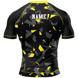 Rashguard de Compression Unisexe Confortable à Manches Courtes UPF50, Taille Personnalisée, Nouveau Design Tendance, Meilleure Vente - Product Image 2