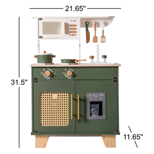 Cocina de Juguete de Madera para Niños, Juego de Cocina Infantil, Venta al por Mayor, Precios Competitivos de Fábrica en Vietnam, OEM ODM - Product Image 2