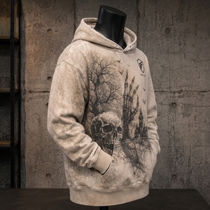 Breathable Material Made Quick Dry Men Acid <b>Wash</b> Hoodie Wholesale Custom Heavyweight Washed Hoodie For Boys Acid <b>Wash</b> Hoodie - Product Image 4