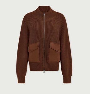 Pull ample à col en V avec fermeture éclair, respirant, confortable pour femme, grande taille, coupe décontractée - Product Image 1