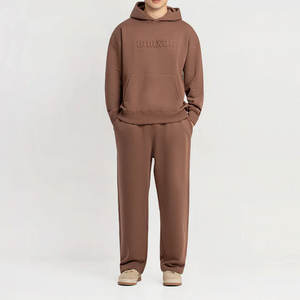 Conjunto de Sudadera con Capucha Oversize Premium y Pantalones Jogger, Chándal Holgado, Ropa Casual Urbana de Dos Piezas - Product Image 1