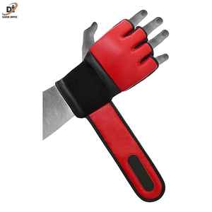 Gants de MMA professionnels personnalisés avec logo, en cuir PU, sans doigts, pour l'entraînement et le combat, vente en gros - Product Image 5