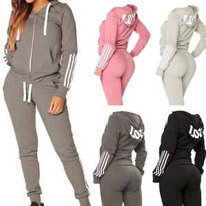Conjunto de Sudadera y Pantalón de Chándal de Dos Piezas para Mujer, Suave y Cálido, Personalizado al por Mayor - Product Image 6