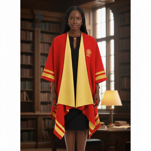 Capa Poncho para Mujer NSPDK, Chal Casual Bordado de Lana, Capa para Hombros, Chal Drapeado - Product Image 4