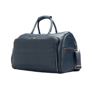 Bolsa de Viaje de Cuero Genuino Vintage de Diseño, Bolsa de Fin de Semana, Equipaje de Mano Hecho a Mano, Producto al por Mayor Unisex - Product Image 4