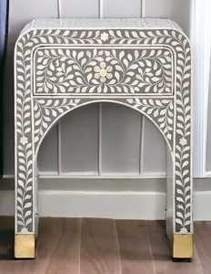 Luxury Bone Inlay <b>Drawer</b> <b>Unit</b> Handmade Wooden Storage Cabinet for Bedroom Living Room Home Decor and Organization - Product Image 5