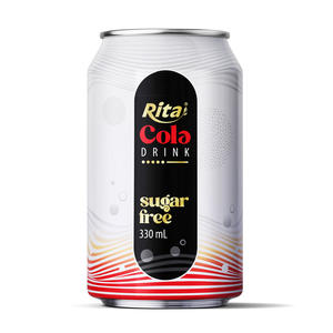 Refresco de Cola en Lata de 330 ml de Alta Calidad, Sin Azúcar, Carbonatado, OEM ODM, Bebida RITA de Primera Calidad - Product Image 1