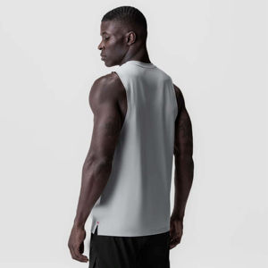 Camiseta sin Mangas Transpirable, Ecológica y de Secado Rápido, de Poliéster/Algodón, para Gimnasio, Deportes, Entrenamiento Activo, Ropa Casual de Playa, con Servicio OEM - Product Image 4