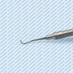 Curetas Gracey de doble punta Jacquette Sickle Scaler H5/J33 de acero inoxidable, instrumento quirúrgico dental manual, Clase II - Product Image 4