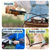 360 °   Haut-parleur portable rotatif avec clip, mini enceinte à basses, son haute fidélité clair, haut-parleur mains libres pour l'extérieur, idéal pour les voyages et le cyclisme