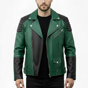New Design <b>Men</b> <b>Leather</b> <b>Jacket</b> Customized Color <b>Men</b> <b>Leather</b> <b>Jacket</b> Streetwear <b>Men</b> <b>Leather</b> <b>Jacket</b> Winter <b>Jacket</b> <b>Men</b> - Product Image 1