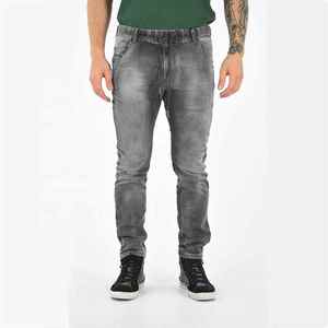 Jean respirant de dernière génération, de qualité supérieure, coupe slim, style streetwear pour homme. - Product Image 6