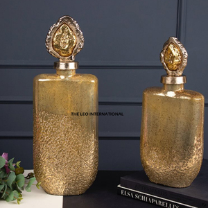 European-Style Luxury Table Ornaments Golden for Home Decoration Ginger Jars for Hotel Restaurant Table Top Accents - Product Image 6
