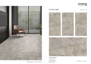 Carreaux de porcelaine haute résistance 60x120cm, grand format premium pour usage résidentiel et commercial - Product Image 5