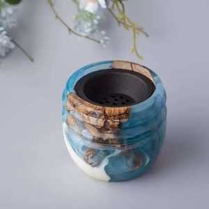 Fresh Wood Bakhoor <b>Burner</b> Custom Box Packing Trending Resin Bakhoor <b>Burner</b> Eco-Friendly Durable Religious Resin Incense <b>Burner</b> - Product Image 2