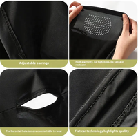 Masque d'été de protection solaire Cagoule monobloc en soie glacée respirante pour la conduite à vélo, les sports de plein air, la pêche, la randonnée