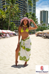 Lavalava Sarong Imprimé Polynésien Personnalisé Hawaï Fidji Samoa Upolu Apia Fournisseur de Services de Fabrication Personnalisée OEM ODM - Product Image 2