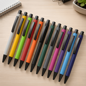 Bolígrafos Promocionales con Logotipo Personalizado, de Metal y Aluminio, Grabados con Láser, para Regalos Corporativos, Bolígrafos de Oficina y Material Escolar, MOQ Bajo - Product Image 1