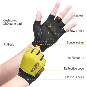 Non Slip Grip Workout <b>Gloves</b> Adjustable Wrist Strap <b>Fitness</b> <b>Gloves</b> Unisex Outdoor Sports Exercise Training <b>Gloves</b> gym <b>gloves</b> - Product Image 3