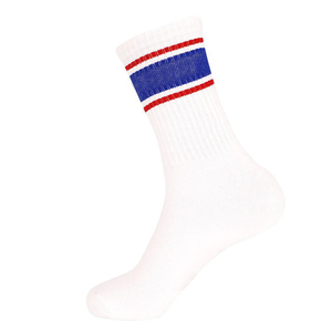 Custom Tennis <b>Socks</b> White Elite Crew Mid Calf Men Sports Tube <b>Socks</b> Breathable Athletic Performance Sports <b>Socks</b> - Product Image 5