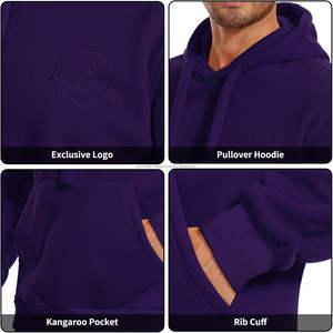 Chándal deportivo de alta calidad con logotipo personalizado para hombre, ropa deportiva de gimnasio, forro polar, para entrenamiento, jogging |   LOGOTIPO GRATIS |   ENVÍO GRATUITO - Product Image 5