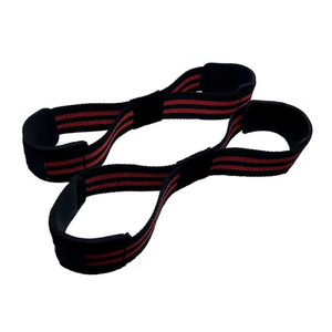 Correas de Levantamiento de Pesas Geo Brother Co, Alta Elasticidad, Diseño en Forma de 8, Material de Algodón, Cierre de Hebilla - Product Image 4
