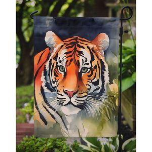 Bandiera da Giardino Multicolore a Forma di Tigre, Decorazione per Cassetta Postale, Striscione Artistico per Patio, Decorazione per Aiuole e Giardini - Product Image 3