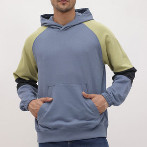 Custom Designed Oversized Unisex Cotton Fleece Pullover Hoodie Winter Windproof Breathable 340g Heavy Cotton <b>Thick</b> - Product Image 1