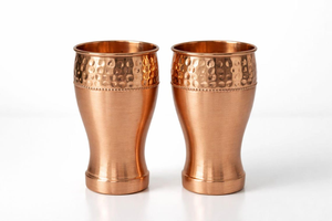 Copa de vino de cobre de calidad hotelera, copa de cobre de calidad para restaurante, copa de cobre de grado hoteletero, copa de cobre comercial - Product Image 2