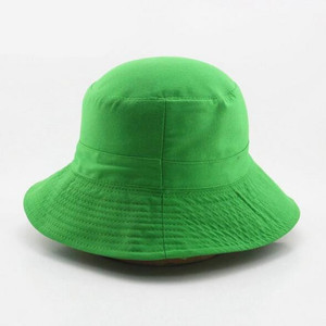 Customized logo <b>Cheap</b> Promotion Party Green Man Woman <b>Bucket</b> Hat - Product Image 2