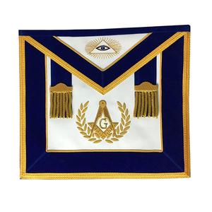 Wholesale High Quality Masonic Regalia Craft Badges Hand Embroidered Canvas Luxury Customized Safety Pin Beads Nickel-FreeHigh P - Product Image 6