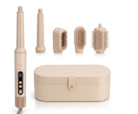 Brosse soufflante multi-usage professionnelle 5 en 1, sèche-cheveux puissant, brosse à air chaud, ensemble d'outils de coiffage pour salon