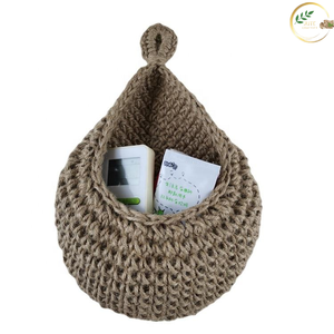 Estante de Pared Floral de Yute Natural Hecho a Mano, de Tamaño Personalizado, para Decoración de Vestíbulos de Hotel y Oficinas - Product Image 5