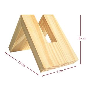 Versatile Wooden Napkin Holder Multiuse Tissue <b>Rack</b> Ideal For Dining Table <b>Kitchen</b> And Restaurant Applications - Product Image 4