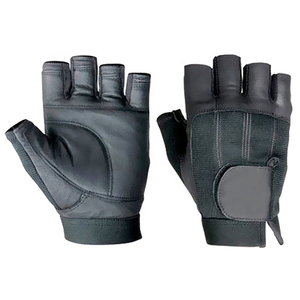 Personalized Logo Non-Slip Half Finger Workout <b>Gloves</b> for Gym <b>Weight</b> Lifting and Cycling Unisex - Product Image 1
