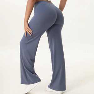 Leggings de sport pour femmes, taille haute, sans couture, pour yoga, entraînement, course, fitness, gym, vêtements de sport haut de gamme, OEM ODM, logo personnalisé - Product Image 2