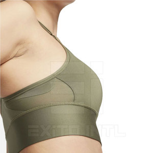 2026 Best Quality Fitness Sport Bra Pakistan Made New Design Gym Wear Sports Women Bra <b>Top</b> Quality Fitness Bra Custom Made - Product Image 3