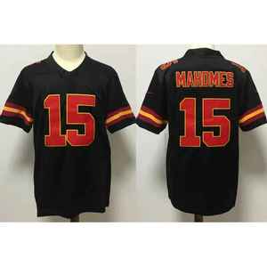 Maillot de football américain rétro classique personnalisé, sublimé, respirant, 100 % polyester, vêtements de sport - Product Image 2