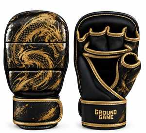 ถุงมือ MMA หนังแท้รุ่นล่าสุดจาก TANVEX ป้องกันมืออย่างปลอดภัย สายรัดข้อมือปรับได้ ระบายอากาศได้ดี เหมาะสำหรับศิลปะการต่อสู้และมวย - Product Image 5