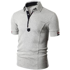 Polo personalizado para hombre, Camiseta cómoda y sencilla con logotipo impreso, alta calidad, precio bajo, distribuidor al por mayor - Product Image 1