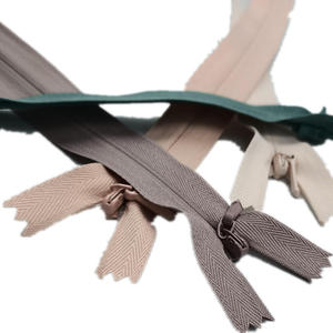 Fermeture éclair invisible en résine à glissière auto-bloquante, sur mesure, durable, à extrémité ouverte, pour vêtements - Product Image 4
