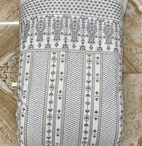 SQ embroidery fabric sequin fabric embroidery abaya fabric embroidered <b>kaftan</b> fabric beaded fabric garment manufacturing factory - Product Image 3